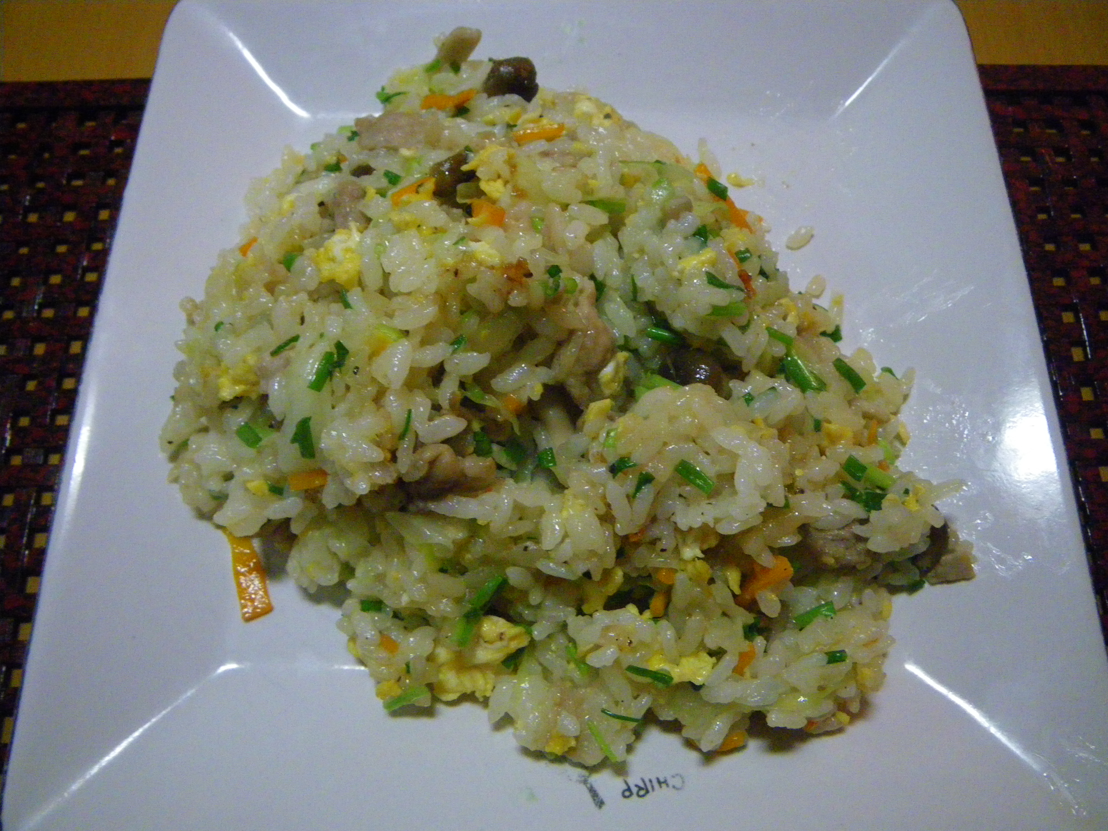 Kicchiri Kitchen: Chinese style fried rice  ãƒãƒ£ãƒ¼ãƒãƒ³