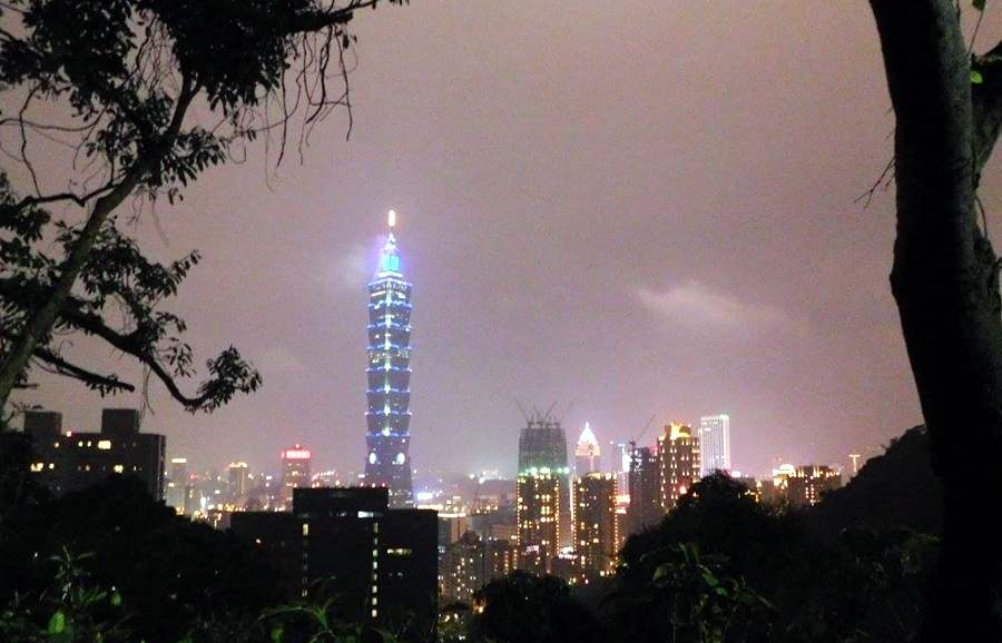 A Rainy Day in Taipei